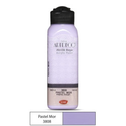 ARTDECO PASTEL AKRİLİK BOYA 140ML PASTEL MOR 3808
